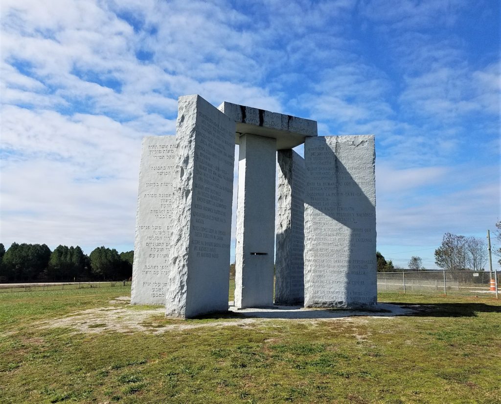 The Georgia Guidestone - American Stonehenge, Elberton, GA